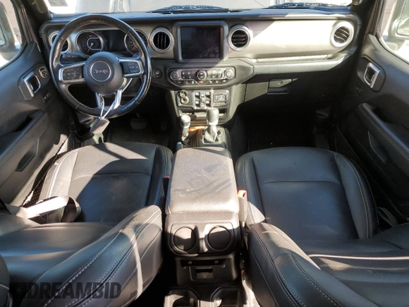 2020 Jeep Wrangler Unlimited Sahara with VIN 1C4HJXEN4LW152779, listed as a Copart auction lot 42696255 with Not provided miles and Salvage title. Bid and sale history available at DreamBid. Image 8.
