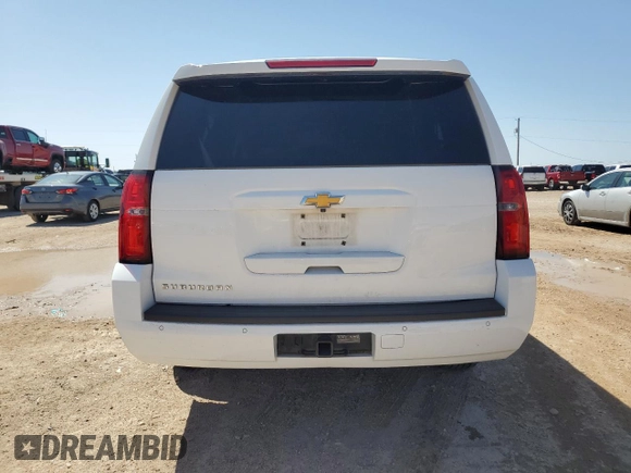 2015 Chevrolet Suburban LS with VIN 1GNSCHEC2FR295695, listed as a Copart auction lot 52395345 with 118,664 mi miles and Salvage title. Bid and sale history available at DreamBid. Image 6.