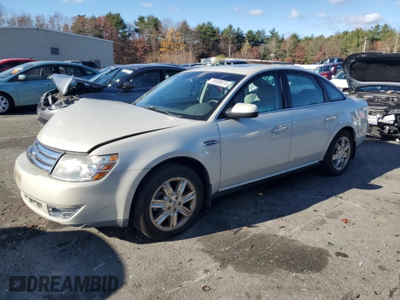 2008 Ford Taurus SEL with VIN 1FAHP27W08G148534, listed as a Copart auction lot 79359574 with 108,855 mi miles and Salvage Title. Bid and sale history available at carsss.com. Image 1.