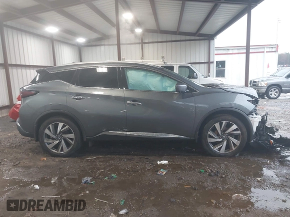 2019 Nissan Murano S with VIN 5N1AZ2MS3KN145990, listed as a IAAI auction lot 41037238 with 58,842 mi miles. Bid and sale history available at carsss.com. Image 12.