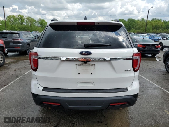 2018 Ford Explorer with VIN 1FM5K8B83JGC13210, listed as a Copart auction lot 54393155 with 72,082 mi miles and Salvage title. Bid and sale history available at DreamBid. Image 6.