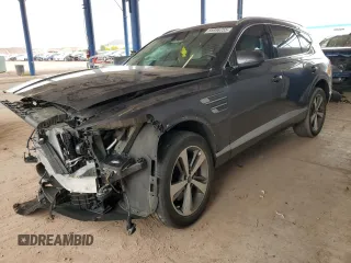 2021 Genesis GV80 with VIN KMUHB4SB1MU036701, listed as a Copart auction lot 55996755 with 54,990 mi miles and Salvage title. Bid and sale history available at DreamBid. Image 1.