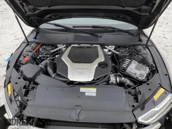 2020 Audi A7 Prestige with VIN WAUV2AF20LN009574, listed as a Copart auction lot 41796335 with 55,084 mi miles and Salvage Title. Bid and sale history available at carsss.com. Image 11.