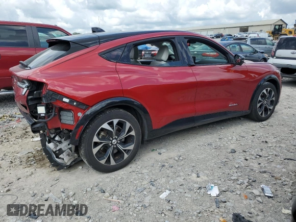 2022 Ford Mustang Mach-E Premium with VIN 3FMTK3SU0NMA01304, listed as a Copart auction lot 63823505 with 35,661 mi miles and Salvage title. Bid and sale history available at DreamBid. Image 3.