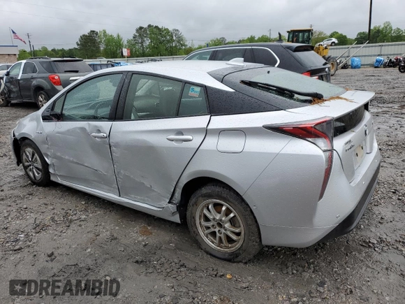 2018 Toyota Prius Two with VIN JTDKARFU6J3058523, listed as a Copart auction lot 51762185 with 111,745 mi miles and Salvage Title. Bid and sale history available at DreamBid. Image 2.