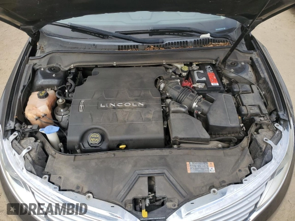 2014 Lincoln MKZ with VIN 3LN6L2GK8ER827980, listed as a Copart auction lot 58739125 with 69,359 mi miles and Salvage title. Bid and sale history available at DreamBid. Image 11.