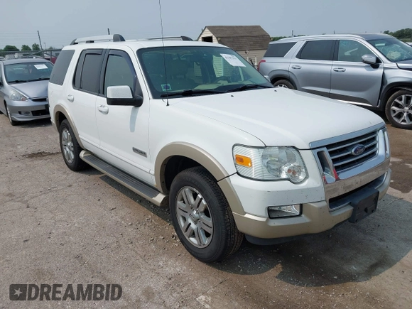 2006 Ford Explorer Eddie Bauer with VIN 1FMEU74E16UB33744, listed as a IAAI auction lot 42387031 with 186,674 mi miles and . Bid and sale history available at DreamBid. Image 1.