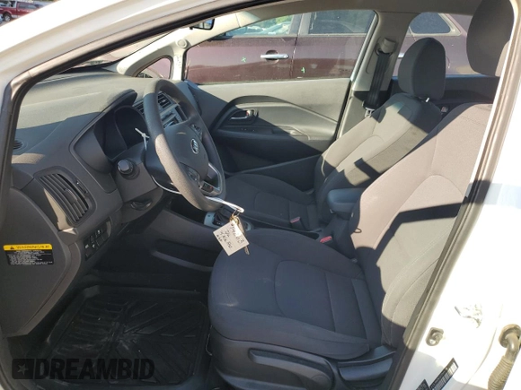 2014 Kia Rio EX with VIN KNADN5A37E6410739, listed as a Copart auction lot 70122594 with 60,177 mi miles and Salvage Title. Bid and sale history available at carsss.com. Image 7.