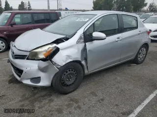 2013 Toyota Yaris L with VIN JTDKTUD34DD549436, listed as a Copart auction lot 43664265 with 193,446 mi miles and Salvage Title. Bid and sale history available at carsss.com. Image 1.
