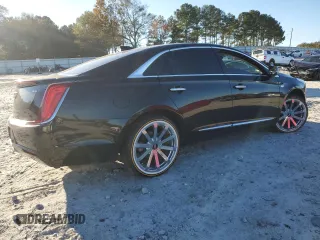 2018 Cadillac XTS Livery z VIN 2G61U5S30J9128214, wystawiony jako Copart lot #82170414 z przebiegiem 111 611 mil mil oraz Szkoda całkowita • Salvage title. Historia ofert i sprzedaży dostępna na DreamBid. Obrazek 3.