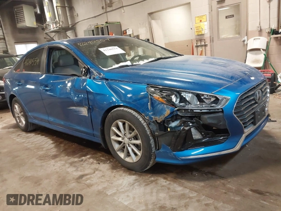 2018 Hyundai Sonata SE with VIN 5NPE24AF3JH690907, listed as a IAAI auction lot 41240554 with 35,457 mi miles and . Bid and sale history available at DreamBid. Image 1.