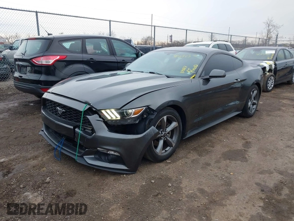 2016 Ford Mustang V6 with VIN 1FA6P8AM5G5337594, listed as a IAAI auction lot 41864037 with 128,117 mi miles and . Bid and sale history available at carsss.com. Image 2.