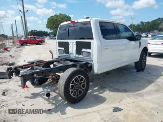 2021 Ford F-150 XL with VIN 1FTEW1EP6MFA68273, listed as a IAAI auction lot 42726285 with 33,989 mi miles and . Bid and sale history available at DreamBid. Image 4.