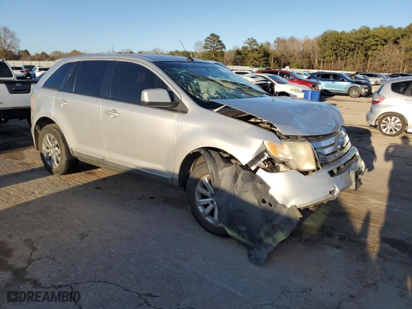 2009 Ford Edge SEL with VIN 2FMDK38C19BA49372, listed as a Copart auction lot 43169265 with 167,113 mi miles and Salvage Title. Bid and sale history available at carsss.com. Image 4.
