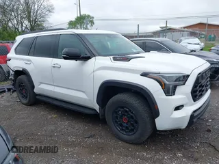 2023 Toyota Sequoia SR5 with VIN 7SVAAABA5PX007207, listed as a IAAI auction lot 41890449 with 17,290 mi miles. Bid and sale history available at carsss.com. Image 14.