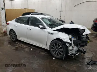 2020 Kia Optima EX Premium with VIN 5XXGU4L13LG408297, listed as a Copart auction lot 45485555 with 38,506 mi miles and Salvage Title. Bid and sale history available at carsss.com. Image 4.