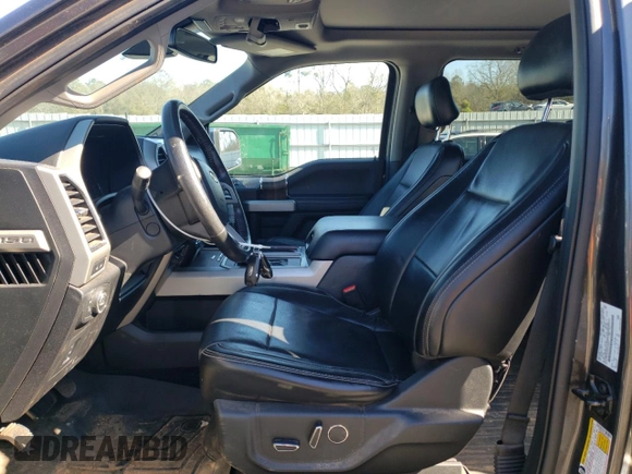 2017 Ford F-150 XL with VIN 1FTEW1EG3HFC12612, listed as a Copart auction lot 48075535 with 0 mi miles and Salvage Title. Bid and sale history available at carsss.com. Image 7.