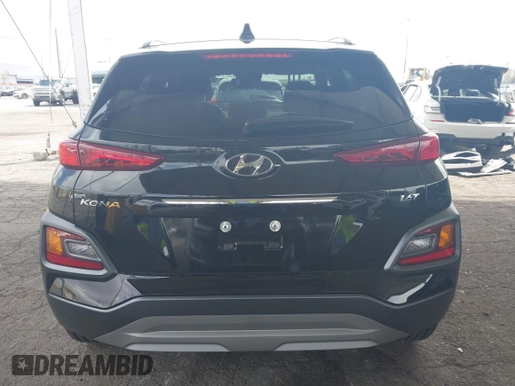 2019 Hyundai Kona Limited with VIN KM8K33A55KU299911, listed as a IAAI auction lot 41933000 with 3,671 mi miles. Bid and sale history available at carsss.com. Image 16.