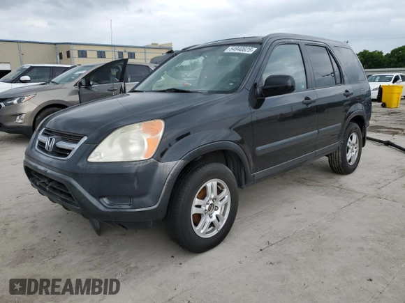 2003 Honda CR-V EX with VIN JHLRD78883C046776, listed as a Copart auction lot 54940625 with 287,127 mi miles and Clean Title. Bid and sale history available at carsss.com. Image 1.