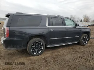 2020 GMC Yukon XL Denali with VIN 1GKS2HKJ2LR209302, listed as a Copart auction lot 45894325 with 161,098 mi miles and Salvage Title. Bid and sale history available at carsss.com. Image 3.