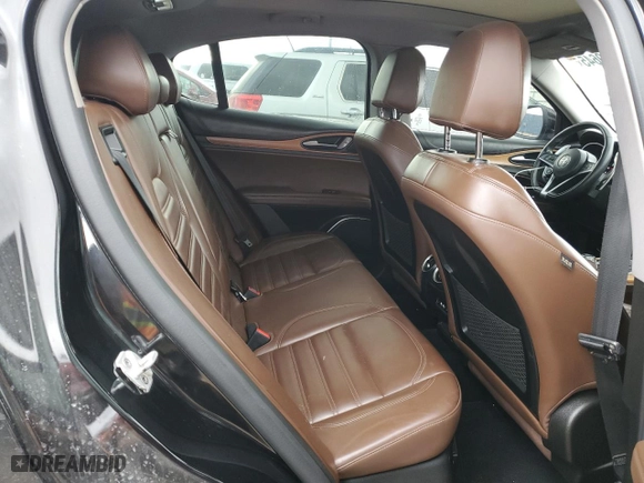 2019 Alfa Romeo Stelvio Ti with VIN ZASPAKBN4K7C42498, listed as a Copart auction lot 43219645 with NaN miles and Clean Title. Bid and sale history available at carsss.com. Image 11.