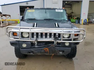 2004 Hummer H2 with VIN 5GRGN23U74H102864, listed as a Copart auction lot 45007525 with Not Provided miles and Salvage Title. Bid and sale history available at carsss.com. Image 5.