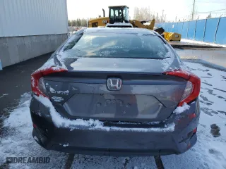 2017 Honda Civic Sedan LX with VIN 2HGFC2F50HH034139, listed as a Copart auction lot 51671375 with 247,379 mi miles and Salvage Title. Bid and sale history available at carsss.com. Image 6.