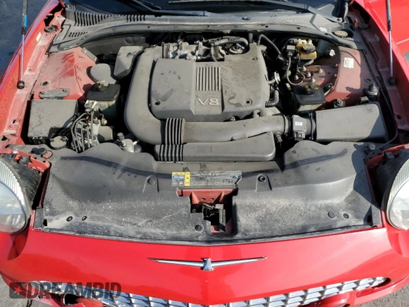 2002 Ford Thunderbird Hardtop Premium with VIN 1FAHP60A42Y106326, listed as a Copart auction lot 86580974 with Not Provided miles and Salvage Title. Bid and sale history available at DreamBid. Image 11.