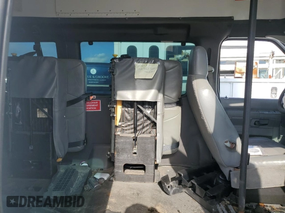 2012 Ford Econoline Cargo Super Duty Commercial with VIN 1FTSS3EL4CDB14670, listed as a Copart auction lot 85255024 with Not provided miles and Clean title. Bid and sale history available at DreamBid. Image 11.