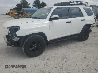 2023 Toyota 4Runner SR5 Premium with VIN JTENU5JR0P6153775, listed as a Copart auction lot 53680035 with 22,662 mi miles and Salvage title. Bid and sale history available at DreamBid. Image 1.