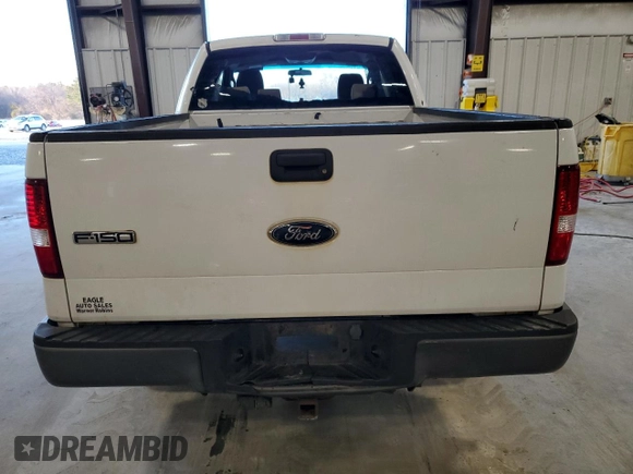 2008 Ford F-150 XLT with VIN 1FTPX12568FC07154, listed as a Copart auction lot 42030185 with 290,918 mi miles and Salvage Title. Bid and sale history available at carsss.com. Image 6.