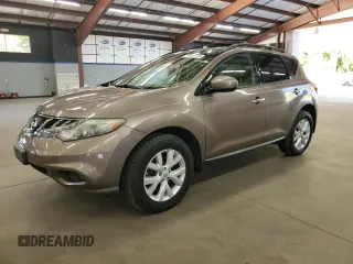2011 Nissan Murano SV with VIN JN8AZ1MW0BW187744, listed as a Copart auction lot 74532104 with 133,665 mi miles and Clean Title. Bid and sale history available at carsss.com. Image 1.