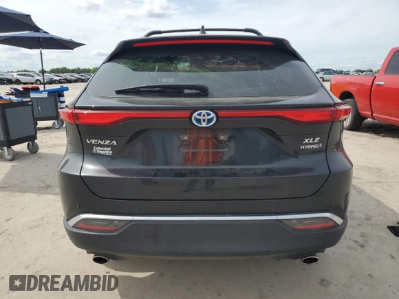 2022 Toyota Venza LE z VIN JTEAAAAH6NJ115775, wystawiony jako Copart lot #55834205 z przebiegiem 24 203 mil mil oraz Szkoda całkowita • Salvage title. Historia ofert i sprzedaży dostępna na DreamBid. Obrazek 6.