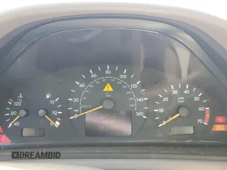 2000 Mercedes-Benz CLK 320/430 with VIN WDBLJ65G5YF150048, listed as a Copart auction lot 86574904 with 183,709 mi miles and Clean Title. Bid and sale history available at DreamBid. Image 9.