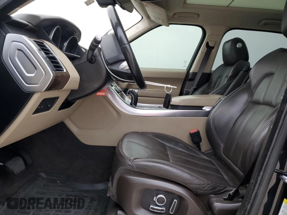 2017 Land Rover Range Rover Sport HSE with VIN SALWR2FK6HA129458, listed as a Copart auction lot 46280735 with 135,469 mi miles and Salvage Title. Bid and sale history available at carsss.com. Image 7.