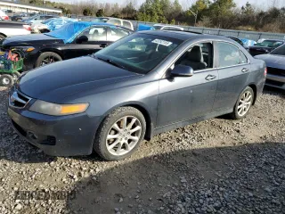 2006 Acura TSX Navi with VIN JH4CL96956C019423, listed as a Copart auction lot 43262155 with 162,008 mi miles and Salvage Title. Bid and sale history available at carsss.com. Image 1.