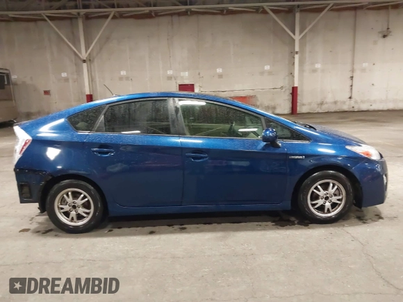 2011 Toyota Prius I with VIN JTDKN3DU0B0286265, listed as a IAAI auction lot 41848439 with 209,269 mi miles. Bid and sale history available at carsss.com. Image 14.