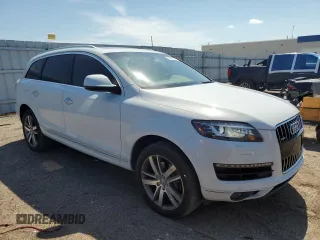 2012 Audi Q7 Premium Plus with VIN WA1LGAFE1CD007726, listed as a Copart auction lot 61665715 with 143,108 mi miles and Clean title. Bid and sale history available at DreamBid. Image 4.