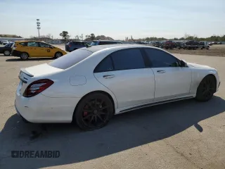 2015 Mercedes-Benz S 63 AMG with VIN WDDUG7JB6FA185024, listed as a Copart auction lot 51358095 with Not Provided miles and Non Repairable. Bid and sale history available at carsss.com. Image 3.