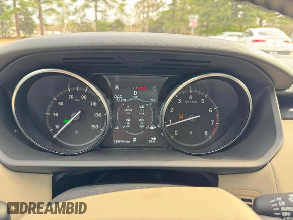 2020 Land Rover Discovery SE with VIN SALRG2RV5L2424255, listed as a Copart auction lot 54084845 with 126,948 mi miles and Clean Title. Bid and sale history available at carsss.com. Image 7.