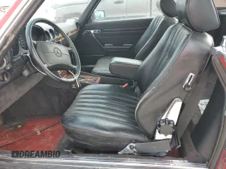 1988 Mercedes-Benz 560 SL with VIN WDBBA48D3JA075788, listed as a Copart auction lot 79142514 with 92,407 mi miles and Non Repairable. Bid and sale history available at DreamBid. Image 7.