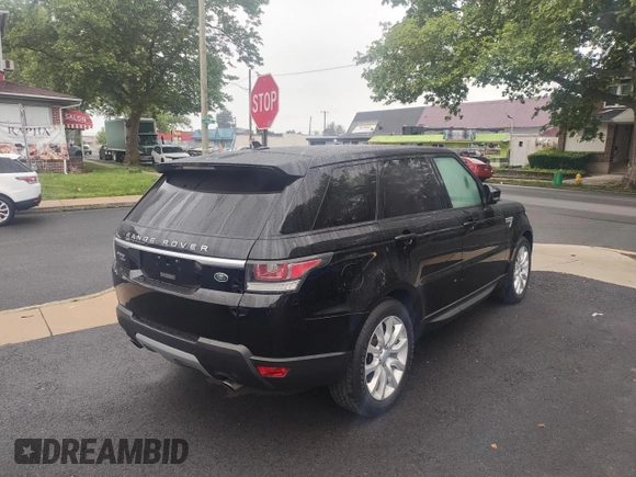 2016 Land Rover Range Rover Sport HSE with VIN SALWR2VF8GA637630, listed as a Copart auction lot 61498725 with 94,666 mi miles and Clean title. Bid and sale history available at DreamBid. Image 4.