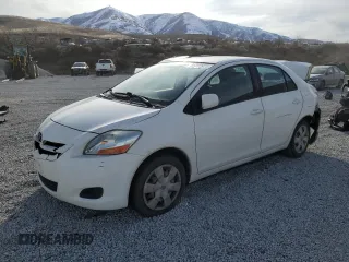 2008 Toyota Yaris with VIN JTDBT923781279190, listed as a Copart auction lot 48757675 with 191,778 mi miles and Salvage Title. Bid and sale history available at carsss.com. Image 1.