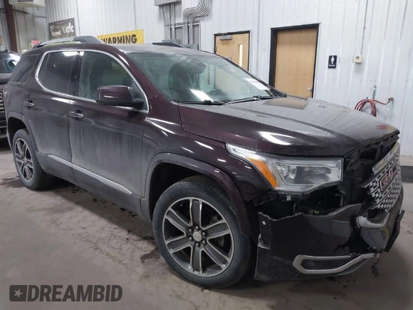 2018 GMC Acadia Denali with VIN 1GKKNXLS5JZ186538, listed as a IAAI auction lot 41708309 with 120,136 mi miles and . Bid and sale history available at DreamBid. Image 1.