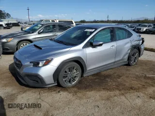 2023 Subaru WRX with VIN JF1VBAA67P9806969, listed as a Copart auction lot 53870775 with 23,771 mi miles and Salvage title. Bid and sale history available at DreamBid. Image 1.