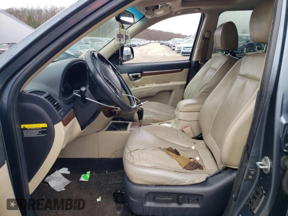 2009 Hyundai Santa Fe SE with VIN 5NMSH73EX9H265183, listed as a Copart auction lot 52118135 with 207,194 mi miles and Clean title. Bid and sale history available at DreamBid. Image 7.