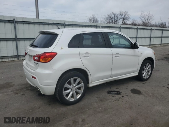 2012 Mitsubishi Outlander Sport SE with VIN JA4AR4AU3CZ010518, listed as a Copart auction lot 48380805 with 142,442 mi miles and Clean Title. Bid and sale history available at carsss.com. Image 3.