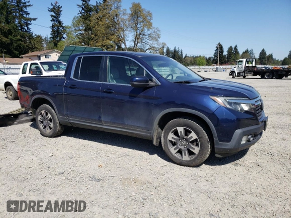 2017 Honda Ridgeline RTL z VIN 5FPYK3F56HB001983, wystawiony jako Copart lot #54862915 z przebiegiem 96 547 mil mil oraz Szkoda całkowita • Salvage title. Historia ofert i sprzedaży dostępna na DreamBid. Obrazek 4.