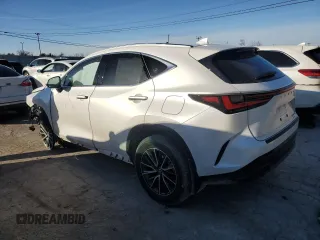 2024 Lexus NX 350h z VIN JTJAKCEZ4R2033931, wystawiony jako Copart lot #43448205 z przebiegiem Nie podano mil oraz Czysty tytuł • Clean title. Historia ofert i sprzedaży dostępna na DreamBid. Obrazek 2.