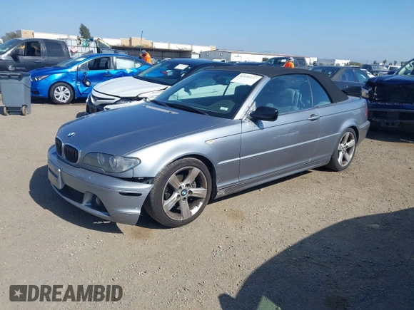 2005 BMW 3 Series 325Ci z VIN WBABW334X5PX83346, wystawiony jako IAAI lot #42159137 z przebiegiem 250 968 mil mil oraz . Historia ofert i sprzedaży dostępna na DreamBid. Obrazek 2.